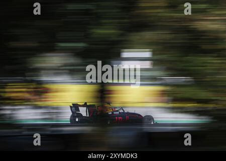07 TRAMNITZ Tim (ger), MP Motorsport, Dallara F3 2019, Action während der Formel 1 Pirelli Gran Premio dâItalia 2024, Grand Prix 2024 von Italien, 16. Runde der Formel-1-Weltmeisterschaft 2024 vom 30. August bis 1. September 2024 auf dem Autodromo Nazionale Monza, in Monza, Italien Credit: Independent Photo Agency/Alamy Live News Stockfoto