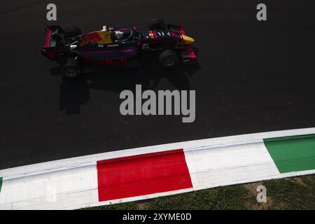 07 TRAMNITZ Tim (ger), MP Motorsport, Dallara F3 2019, Action während der Formel 1 Pirelli Gran Premio dâItalia 2024, Grand Prix 2024 von Italien, 16. Runde der Formel-1-Weltmeisterschaft 2024 vom 30. August bis 1. September 2024 auf dem Autodromo Nazionale Monza, in Monza, Italien Credit: Independent Photo Agency/Alamy Live News Stockfoto