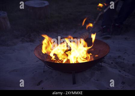 Lagerfeuer Stockfoto