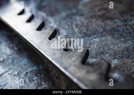 Detail einer Skulptur am Neuen Markt in Rostock Stockfoto