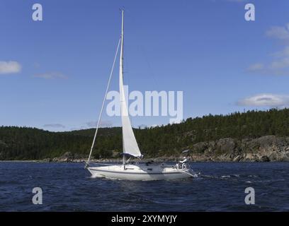 Seeleute vor Ulvoen Stockfoto