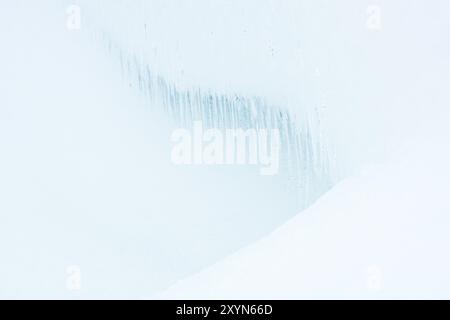 Icicles, Norrbotten, Lappland, Schweden, Januar 2016, Europa Stockfoto