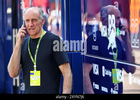 Monza, Italien. 30. August 2024. Franz Tost (AUT). 30.08.2024. Formel-1-Weltmeisterschaft, Rd 16, Grand Prix Von Italien, Monza, Italien, Übungstag. Das Foto sollte lauten: XPB/Alamy Live News. Stockfoto