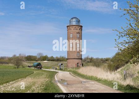 Leuchtturm Kap Arkona auf Rügen. Leuchtturm Kap Arkona auf der Insel Rügen in Deutschland Stockfoto