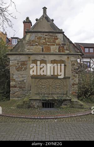 Archivhaus in Rinteln Stockfoto