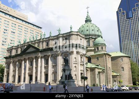 Montreal, Kanada, 10. August 2008: Mary Queen of the World Cathedral (Cathedrale Basilique Marie reine du Monde) in Montreal, Quebec, Kanada. Dieses Chu Stockfoto