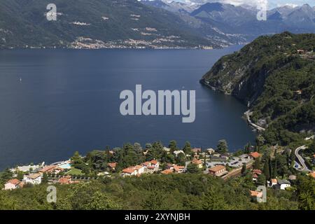 Varenna am Comer See, Norditalien Stockfoto