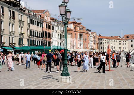 Venedig/Itlay/29. Mai 2024/ .tägliches und geschäftliches Leben in der Stadt Venedig italien (Foto: Francis Joseph Dean/Dean Pictures) (nicht für kommerzielle Zwecke) Stockfoto