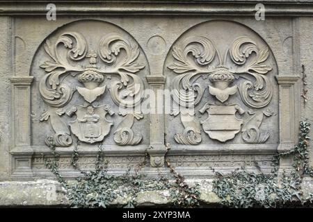 Archivhaus in Rinteln Stockfoto