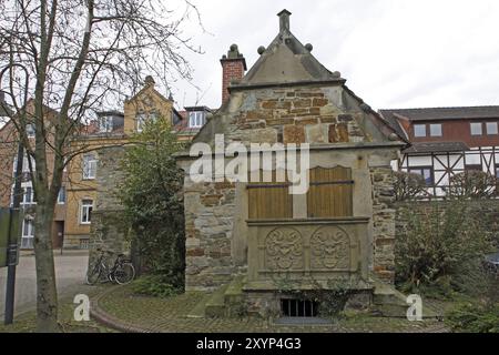 Archivhaus in Rinteln Stockfoto