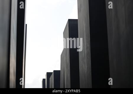 Holocaust-Mahnmal in Berlin Deutschland Stockfoto