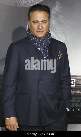 Andy Garcia bei der Uraufführung von „The Mule“ am 10. Dezember 2018 im Regency Village Theatre in Westwood, USA Stockfoto