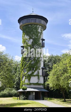 Aussichtsturm Henneberger Warte auf dem Georgenberg bei Bad Rodach, Coburger Land, Oberfranken, Franken, Bayern, Deutschland, Europa Stockfoto