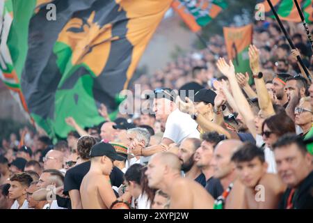 Duncan Niederauer (Präsident von Venezia) während des Spiels Venezia FC gegen Torino FC, italienische Fußball Serie A in Venedig, Italien, August 30 2024 Credit: Independent Photo Agency Srl/Alamy Live News Stockfoto