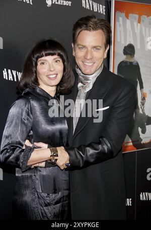 Ewan McGregor und Eve Mavrakis bei der Premiere von „haywire“ in Los Angeles, die am 5. Januar 2012 im DGA Theatre in Hollywood stattfand. Quelle: Lumeimages.Co Stockfoto