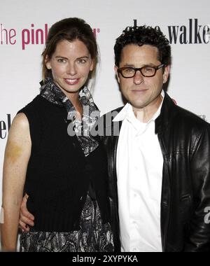 SANTA MONICA, KALIFORNIEN, 12. SEPTEMBER 2009: J.J. Abrams und Katie McGrath bei der 5. Jährlichen Pink Party im La Cachette Bistro in Santa Monica, USA Stockfoto