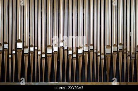 Äußeres einer Orgel, Kloster Loccum, Niedersachsen Stockfoto