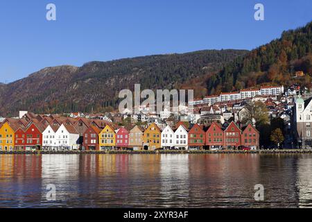 Altstadt, Alesund, Norwegen, Europa Stockfoto