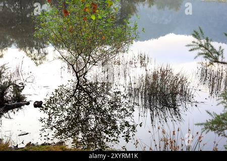 Überschwemmungen im Lake District nach starken Regenfällen aufgrund des Klimawandels Stockfoto