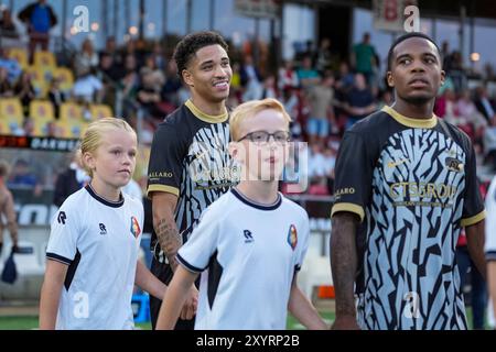 VELSEN - ZUID, NIEDERLANDE - AUGUST 30: Ro Zangelo Daal von Jong AZ während des niederländischen Keuken Kampioen Divisie Spiels zwischen SC Telstar und Jong AZ im Stadion 711 am 30. August 2024 in Velsen - Zuid, Niederlande. (Foto von Jan Mulder/Orange Pictures) Credit: Orange Pics BV/Alamy Live News Stockfoto