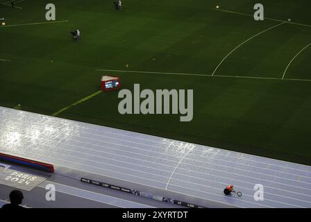 Saint-Denis, Frankreich - August 30 2024: Paralympische Spiele 2024 in Stade de France. Stockfoto