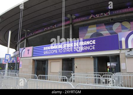 Saint-Denis, Frankreich - August 30 2024: Paralympische Spiele 2024 in Stade de France. Stockfoto