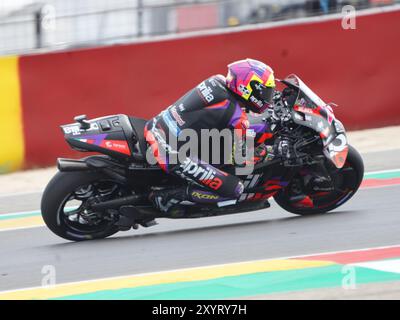 Alvcaniz, Spanien. 30. August 2024. 41 während des Moto Grand Prix GoPro of Aragon Free Training MotoGP Friday, MotoGP of Spain auf dem Motorland Circuit in Alcaniz am 30. August 2024 in Alcaniz, Spanien. (Foto: Fabio Averna/SIPA USA) Credit: SIPA USA/Alamy Live News Stockfoto