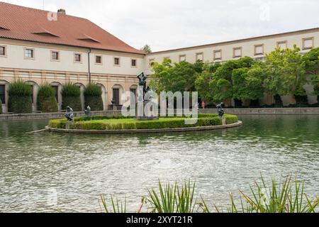 Wallenstein-Schlosspark in Prag, Tschechische Republik. Stockfoto