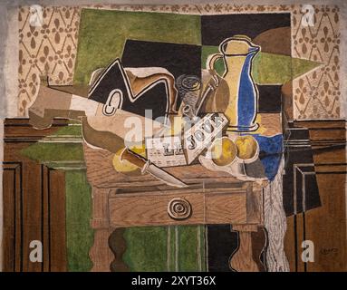 Gemälde von Georges Braque mit dem Titel Stillleben: Le Jour Painted 1929 Stockfoto