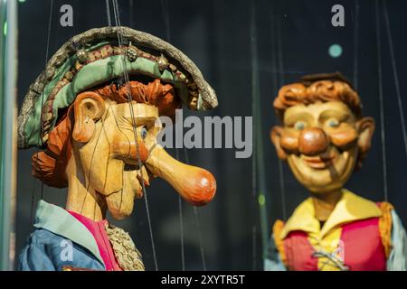 Die Puppentheatersammlung der Staatlichen Kunstsammlungen Dresden (SKD), eine der größten ihrer Art weltweit, öffnet ihre Pforten Stockfoto