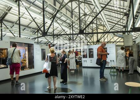 Die Puppentheatersammlung der Staatlichen Kunstsammlungen Dresden (SKD), eine der größten ihrer Art weltweit, öffnet ihre Pforten Stockfoto