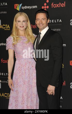 Hugh Jackman und Nicole Kidman bei den 7. AACTA International Awards am 5. Januar 2018 im Avalon in Hollywood, USA Stockfoto