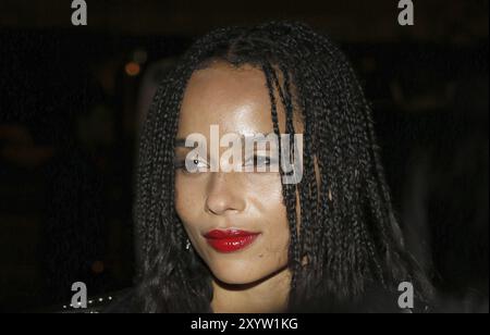 Zoe Kravitz bei Zoe Kravitz feiert ihre neue Rolle mit Yves Saint Laurent Beauty, die am 18. Mai 2 im Gibson Brands Sunset in West Hollywood, USA, stattfindet Stockfoto