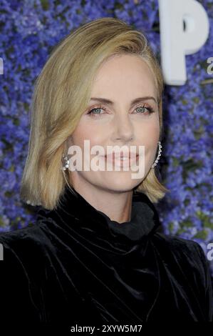 Charlize Theron bei der Eröffnungsgala von Caruso's Palisades Village im Palisades Village in Pacific Palisades, USA am 20. September 2018 Stockfoto