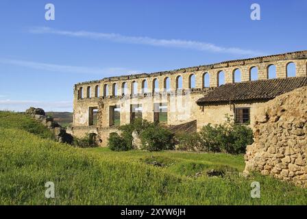 Berlanga de Duero Castillo 12 Stockfoto