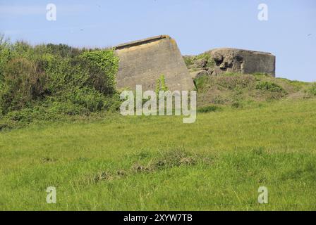 Atlantic Wall Bunker, Atlantic Wall Bunker 01 Stockfoto