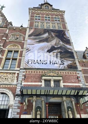 Amsterdam, Niederlande. Januar 2024. Das Rijksmuseum während der Ausstellung von Frans Hals Stockfoto