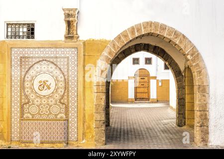 Orientalische Gasse in Marokko Stockfoto