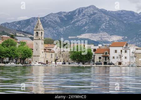 Kastela, Split, Croacia Stockfoto