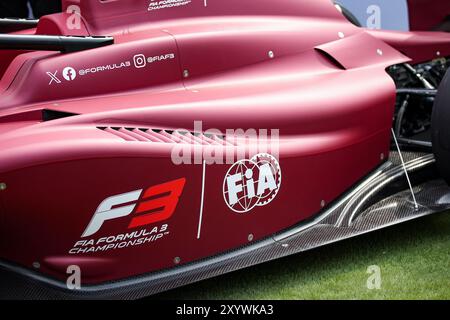 Monza, Italie. 31. August 2024. Bodywork, carrosserie, Mittagessen der neuen Formel 3 während der 10. Runde der FIA Formel-3-Meisterschaft 2024 vom 30. August bis 1. September 2024 auf dem Autodromo Nazionale Monza, in Monza, Italien - Foto Eric Alonso/DPPI Credit: DPPI Media/Alamy Live News Stockfoto