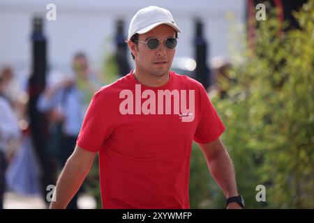 Sergio Checo Perez (Oracle Red Bull Racing, #11), ITA, Formel-1-Weltmeisterschaft, großer Preis von Italien, Autodromo Nazionale Monza, 31.08.2024 Foto: Eibner-Pressefoto/Annika Graf Stockfoto