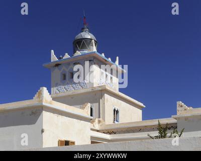 Leuchtturm Sidi Ifni an der Atlantikküste Marokkos Stockfoto