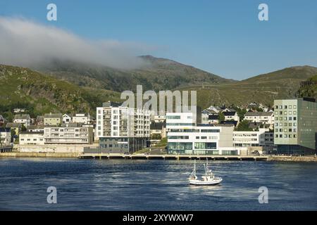 Blick auf das Hammerfest in Norwegen Stockfoto