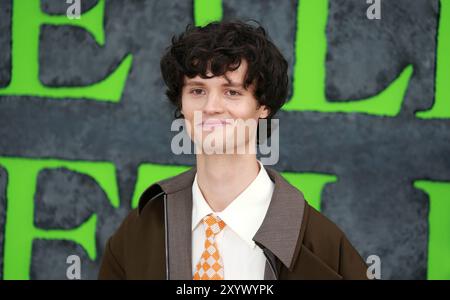 London, Großbritannien. August 2024. Arthur Conti nimmt an der Beetlejuice Beetlejuice UK Premiere auf der Cineworld am Leicester Square in London Teil. Quelle: SOPA Images Limited/Alamy Live News Stockfoto