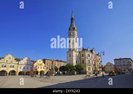 Ladek-Zdroj (Bad Landeck) im Glatzer Land, Schlesien, Ladek-Zdroj, im Klodzko-Tal, Polen, Europa Stockfoto