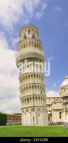 Schiefer Turm von Pisa, Schiefer Turm von Pisa 01 Stockfoto