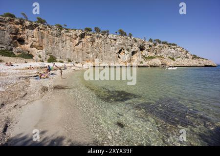 Torrente de Cala Magraner, Manacor, Mallorca, balearen, spanien Stockfoto