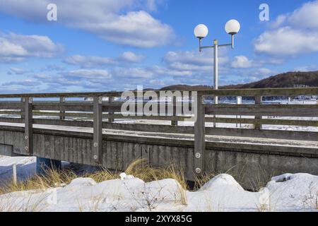 Der Pier in Binz auf der Insel Rügen Stockfoto