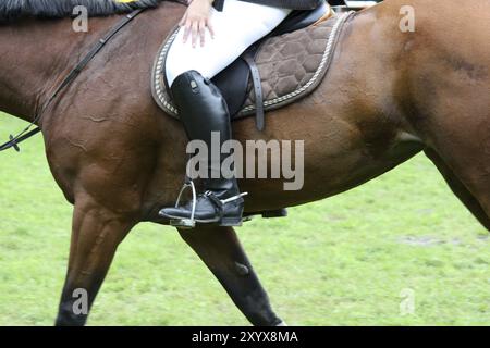 Reitstiefel Stockfoto