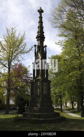 Engelbert-Kaempfer-Denkmal in Lemgo Stockfoto